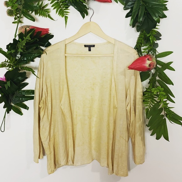Eileen Fisher Sweaters - Eileen Fisher Linen Cardigan Sweater XL